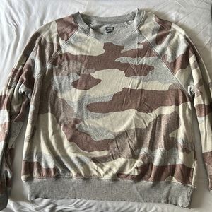 Aerie camo sweatshirt